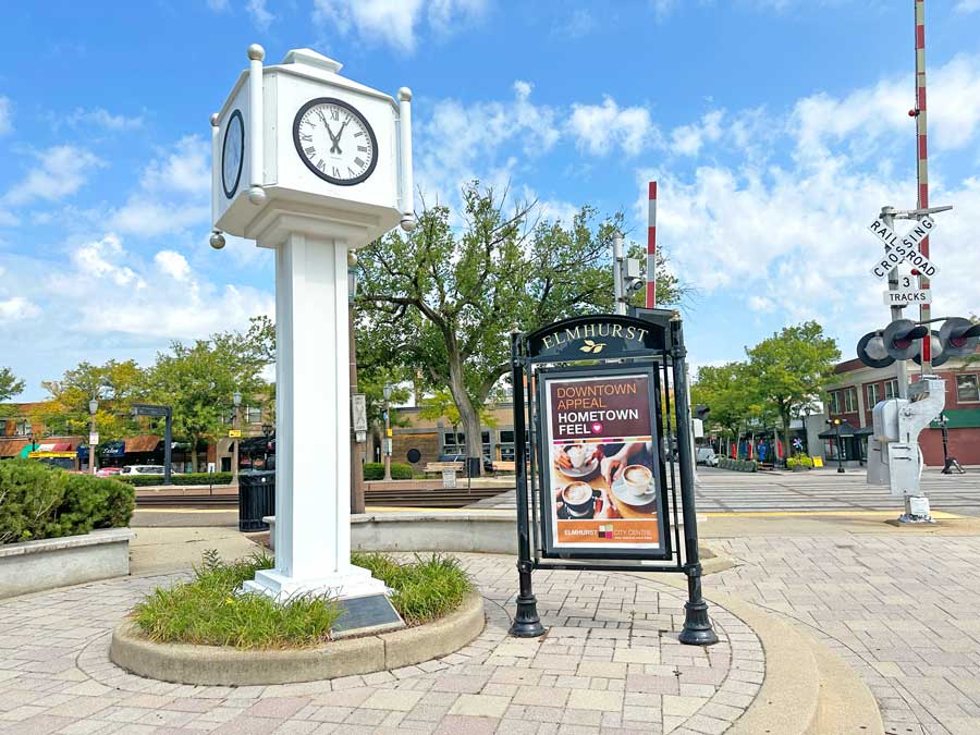 Elmhurst Illinois Downtown